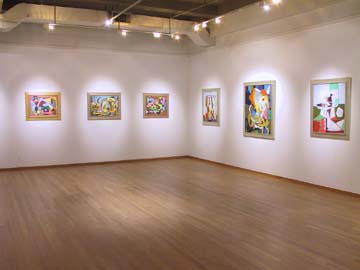 Installation Views - Louis Stone: American Modernist - Major Abstract Paintings, 1938-1942 - November 7, 2002 – January 11, 2003 - Exhibitions