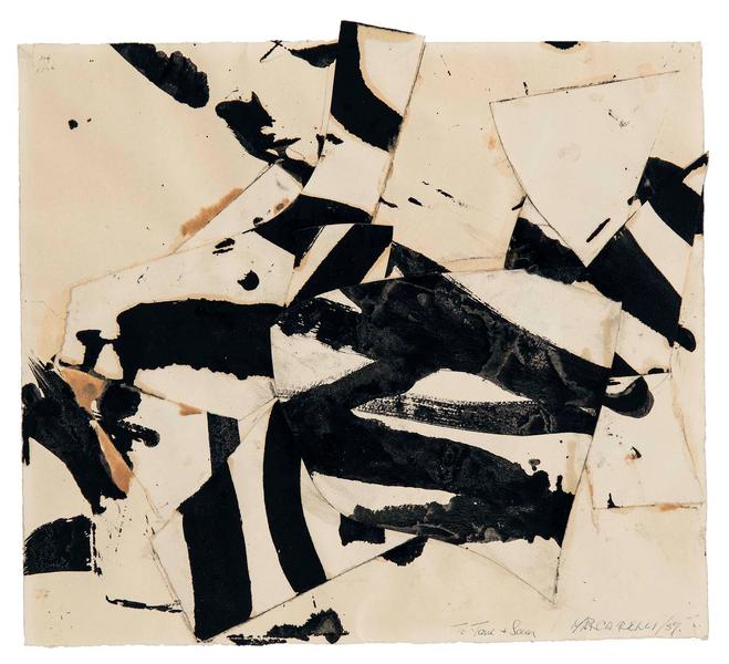 Conrad Marca-Relli (1913-2000) Untitled, 1959 oil...