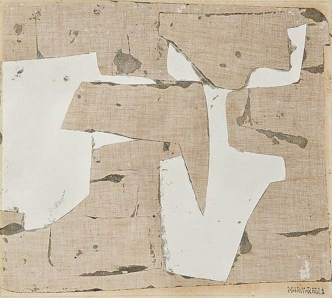 Untitled, c.1958-59 oil on canvas, linen and canva...