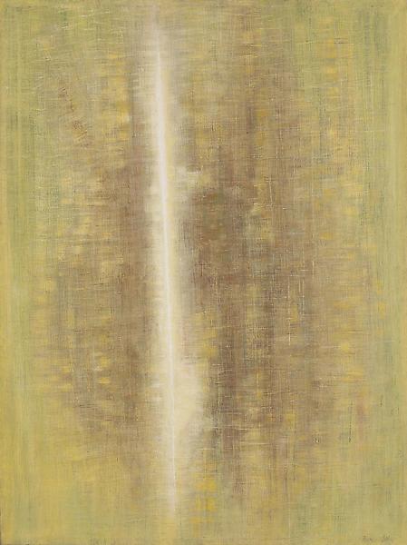 Expanding, 1959 oil on canvas 48 x 36 inches signe...