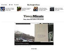 The New York Times, Times Minute