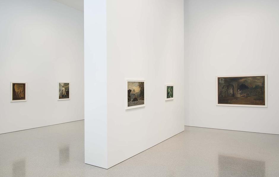 Installation Views - Naked at the Edge: Louis Eilshemius - September 8 – October 31, 2015 - Exhibitions