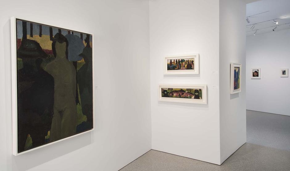 Installation Views - Naked at the Edge: Bob Thompson - September 8 – October 31, 2015 - Exhibitions