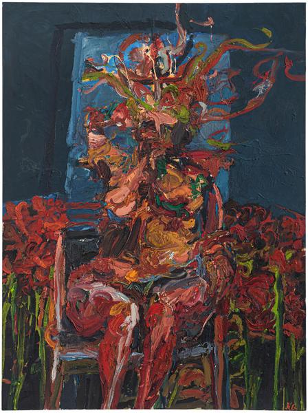 Medusa, 1962 oil on canvas 54 x 40 1/8 inches / 13...