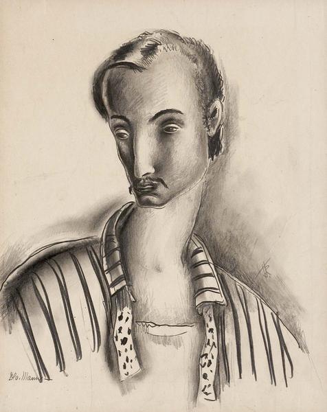 Theodore Roszak (1907-1981) Self-Portrait, c.1929...