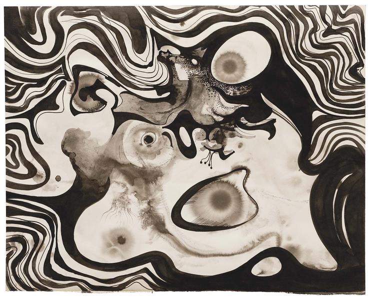 Theodore Roszak (1907-1981) Untitled, c.1968 ink a...