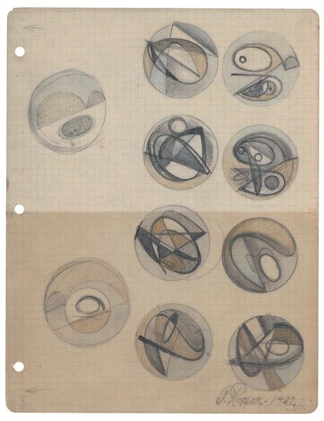 Theodore Roszak (1907-1981) Untitled (Studies for...