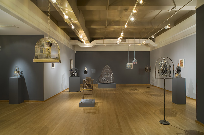 Installation Views - Betye Saar: CAGE, A New Series of Assemblages and Collages - November 6, 2010 – January 15, 2011 - Exhibitions