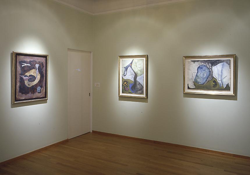 Installation Views - Theodoros Stamos: Allegories of Nature, Organic Abstraction 1945-1949 - November 8, 2001 – January 12, 2002 - Exhibitions