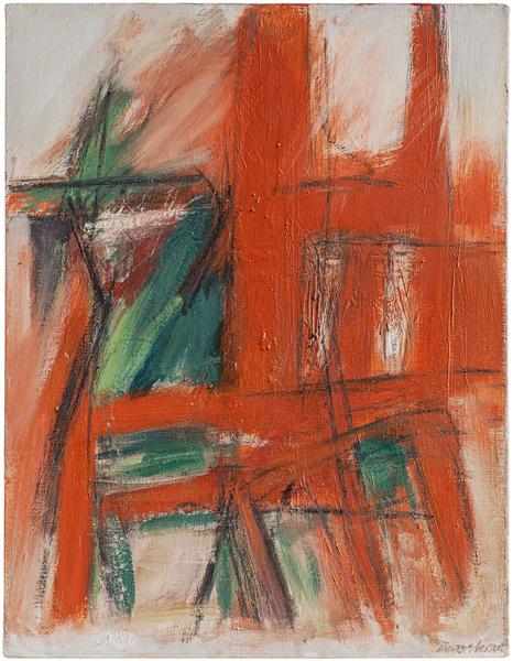 Jack Tworkov (1900-1982) Sketch for Queen, 1957 oi...