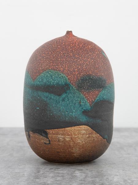 Untitled (Ocean's Edge), 2002 glazed stoneware...