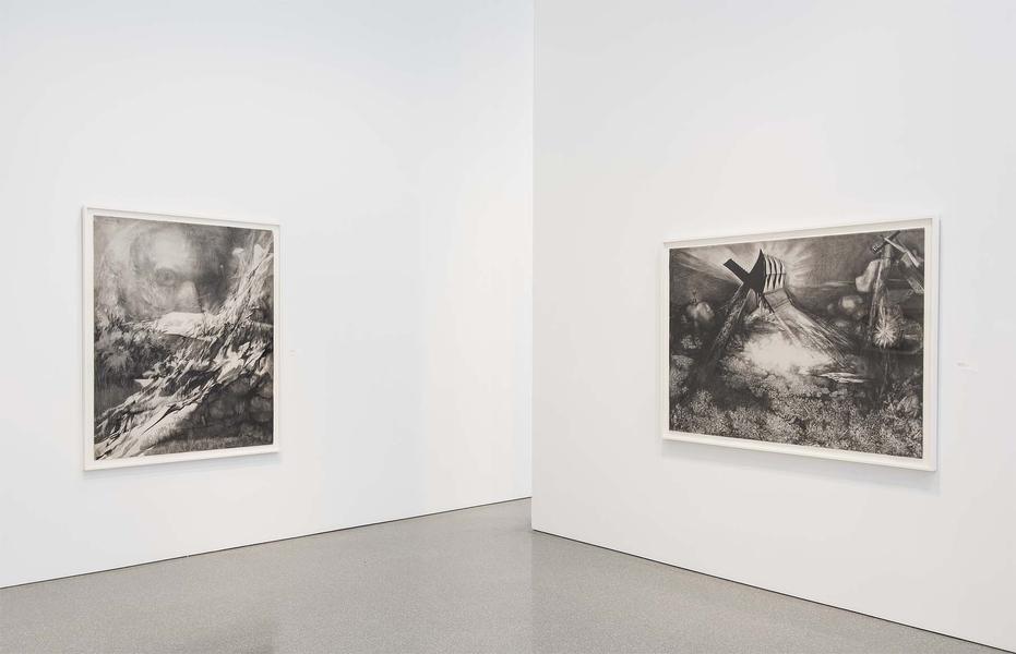 Installation Views - Theodore Roszak: Propulsive Transfiguration A Survey of Drawings from 1928 to 1980 - March 25 – May 14, 2016 - Exhibitions