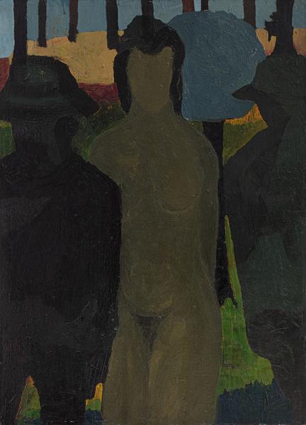 Untitled, 1959 oil on canvas 49 x 35 1/2 inches /...
