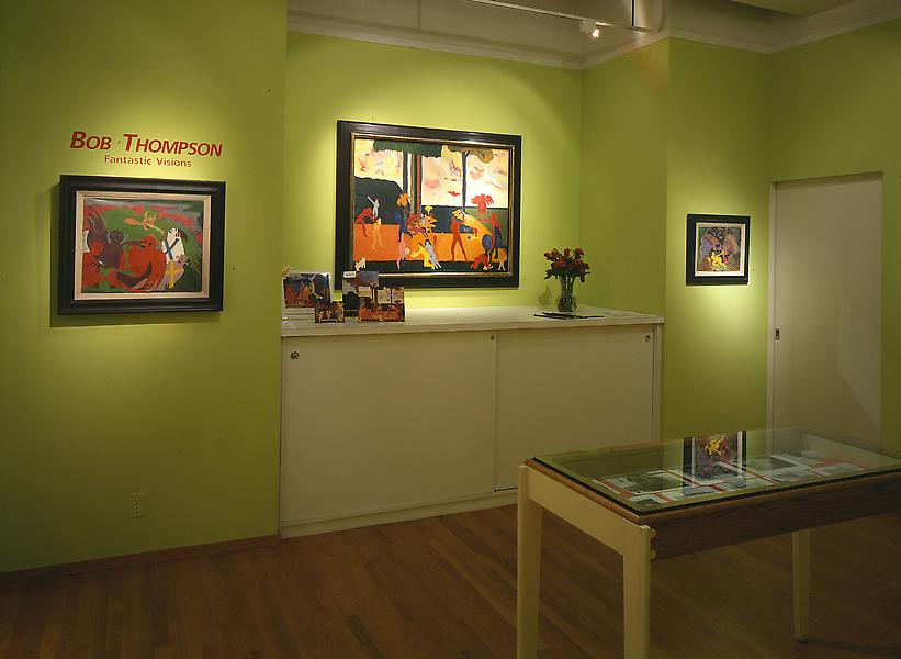 Installation Views - Bob Thompson: Fantastic Visions, Paintings & Drawings - November 5, 1998 – January 9, 1999 - Exhibitions