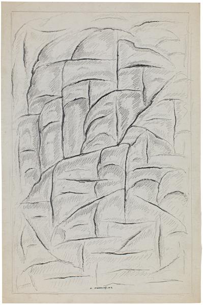 Abraham Walkowitz (1880-1965) Untitled, 1912 graph...