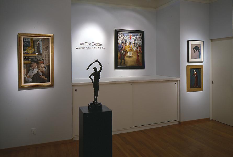 Installation Views - We The People! American Voices of the WPA Era - April 11 – June 8, 1996 - Exhibitions