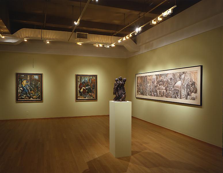 Installation Views - John Biggers: My America - November 4, 2004 – January 8, 2005 - Exhibitions