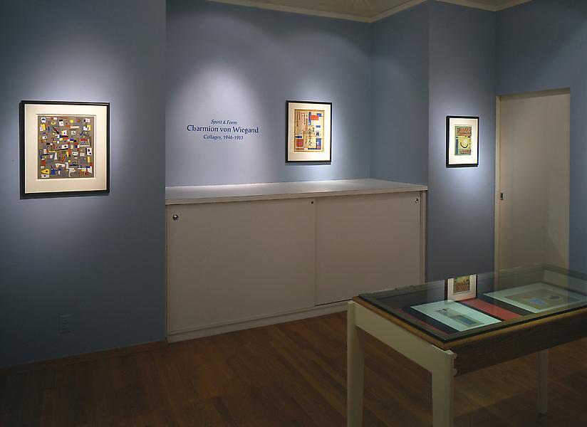 Installation Views - Charmion von Wiegand: Spirit & Form, Collages, 1946-1963 - September 10 – October 31, 1998 - Exhibitions
